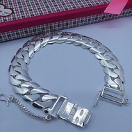 🔥Ready Stock🔥HTP42 Sterling Silver 925 Bracelet For Men / Gelang Tangan Bangle Lelaki Perak 925
