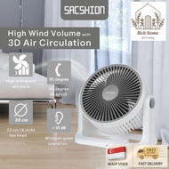 [SG stocks]Sacshion air circulation fan, desk fan 9 inch (SAC009PD) high velocity fan