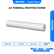MeeGoo A4 Thermal Printing Paper High-Definition Inkless Printer Thermal A4 Paper Roll