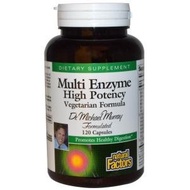 [USA]_Multi Enzyme Vegetarian Formula High Potency - Natural Factors - 120 Veg Cap (Formerly Dr. Mur