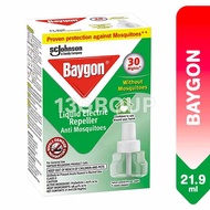 Baygon Liquid Electric Repeller Refill / Mosquito Repellent, 21.9ml
