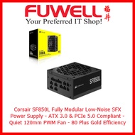 Corsair SF850L Fully Modular Low-Noise SFX Power Supply with 120MM Fan (ATX 3.0 & PCIe 5.0 Compliant