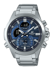 Casio Edifice นาฬิกาข้อมือผู้ชาย สายสแตนเลส/สายเรซิน รุ่น ECB-30ECB-30DECB-30D-2A ของใหม่ของแท้100% 