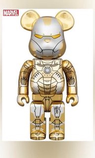 Bearbrick 空山基 sorayama Ironman reverse gold 1000%