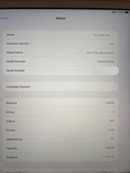 Ipad 7th (2019) 128gb WiFi+cellular