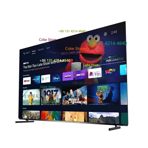 Google Alexa 65 Inch 55 Inch 4K UHD Smart Android OLED TV Frameless OLED Black 500 Nits Applicable H