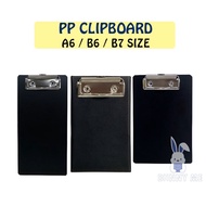 [BUNNY] Emi-File Clipboard Black Colour A6 / B6 / B7 Size (1340)