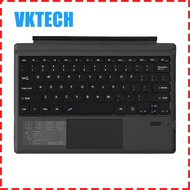 คีย์บอร์ดบลูทูธไร้สาย3.0สำหรับSurface Pro 3/4/5/6/7พร้อมทัชแพด