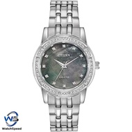 Citizen EM0770-52Y Analog  Eco-Drive Stainless Steel Mother Of Pearl Dial Ladies / Womens Watch