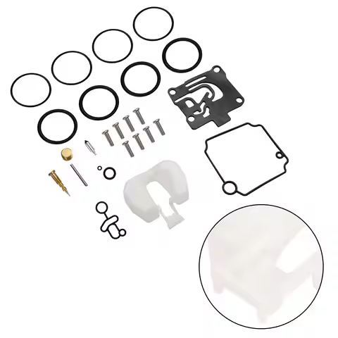 Areyourshop Boat Carburetor Carb Rebuild Kit for Yamaha F50-T50hp 4 Stroke 2001-2004 62Y-W0093-11-00