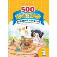 Book - 500 Basic and Advanced Math Problems Grade 1 - ND