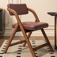 Backrest Restaurant Coffee Log Table Chair B & B Folding Study Retro Simple Dining Chair Can Bed Lei