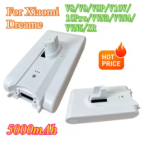 5000mAh Li ion Battery For Dreame V8 V9 V10Pro V9P XR VVN3 VVN5 Handheld Cordless Vacuum Cleaner Par