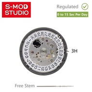 Seiko NH35 White Movement Engine Regulated Automatic Seiko Mod