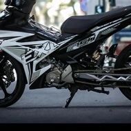 [HH] 3-layer Removable Decal - XE Ex 150 - custom model - black and white car Anti-Fade Sticker Stic