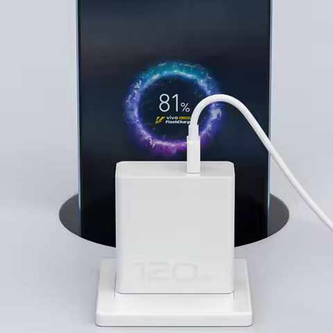 120W FlashCharge Charger Fast Charging EU/US Power Adapter USB Type C Cable For Vivo Neo 7 X90 X80 X