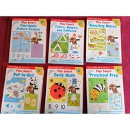 Gakken Play Smart Wipe-Off Workbooks (Preschool)