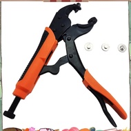 Snap Fastener Kit Adjustable Pliers for Snap Buttons Snap Fastener Tool Kit with Snap Button Set for