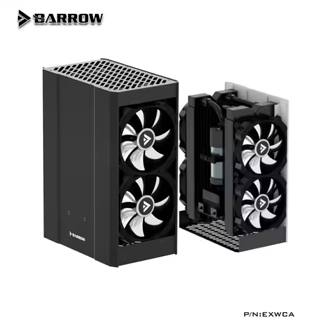 Barrow 480 Water cooling dock AIO highly integrated aluminum alloy external docking station For ITX 