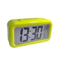 家加 - 特大屏LED智能感光鬧鐘-淺綠 #電子鐘/數碼鐘/數字鐘/香港品牌#