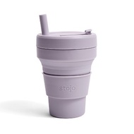Stojo - 環保高耐熱矽膠摺疊杯16oz - 紫丁香