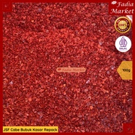 Coarse Gochugaru Chili Powder 100g Repack | Korean Chili Flakes for Kimchi & Spicy Cooking