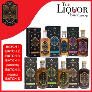 (Bundle Deal)Ki One Batch 1+Batch 2+Batch 3+Batch 4 Smoked+Batch 4 Peated+Batch 5 Korean Single Malt