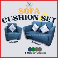 Sofa Cushion Set 2 Seater Murah Fabric Sofa Modern Sofa Removable Sofa Spring Cushion Kusyen Sofa Se