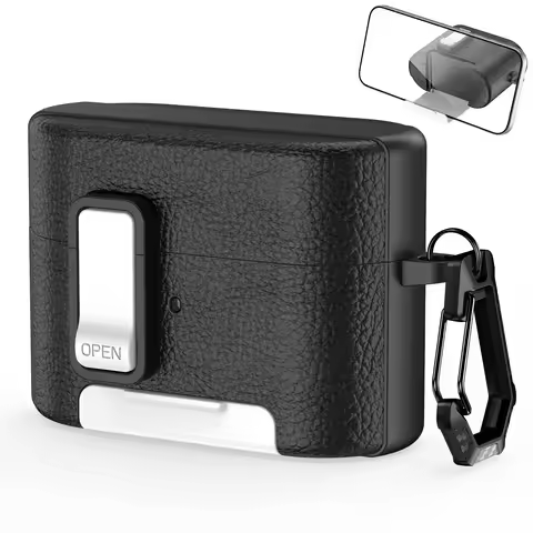 For SONY WF-1000XM6 Bluetooth earphone case for sony wf-1000xm6 case PU leather Caver with switch lo