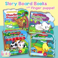 [NPP] Cow/duck/sheep/sheepdog Wiggly Finger Puppet Board Book