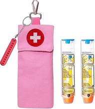 GZFQJJ 1-Piece Epipen Carrying Case, Epi Pen Carrying Case EpiPen Carrier, EpiPen Carrier Slim with 