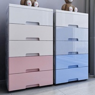 Candy Colored 5 Layer Storage Drawer Cabinet Storage Almari baju Drawer Baju Almari Plastik Drawer Plastik rak pakaian