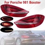For Porsche 981 Boxster LED Tail Light Assembly Rear Bumper Light Turn Signal Light Brake Warning Li