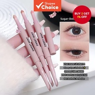 Crescent Dual-Ended Eye Highlighter & Liner Pencil: Brown Highlighter, Contour, & Eyeliner Gel