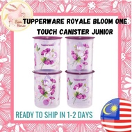 Tupperware Royale Bloom One Touch Canister Junior