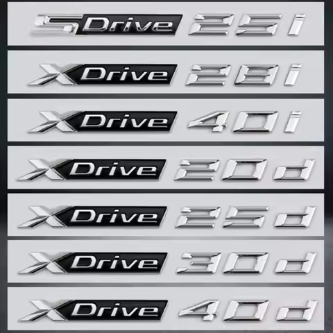 3D ABS Suitable for BMW X1 X2 X3 X4 X5 X6 X7 F49 U12 F39 G08 G18 F15 F25 F26 G01 G02 G05 G06 G07 log