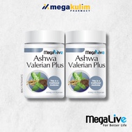 MegaLive Ashwa Valerian Plus (2 x 60's)