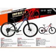 Crossmac (Ready Stock) Mtb 29 Rim - Impact 12 speed -17inch Frame size