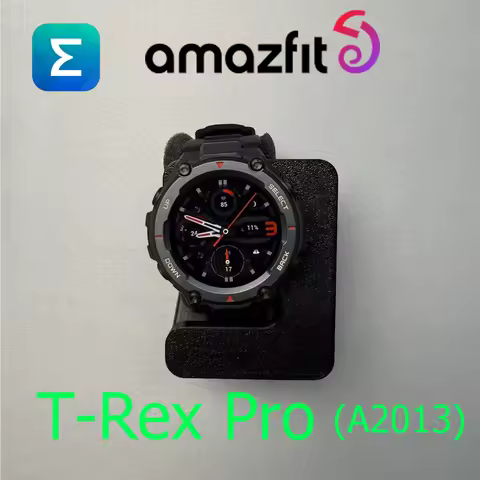Amazfit T-Rex Pro (A2013) Black SmartWatch(Second-hand) AMOLED HDheart rate monitoring 100 meters wa