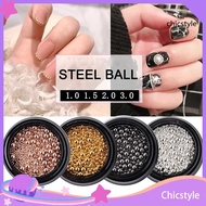 [CS]Metal Balls 3D Metal Nail Ball Decorations DIY Tool Nail Studs Accessories