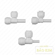 Quick plug in tube 6 | 10mm to 6mm pipe | 10mm tube