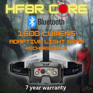 LEDLENSER HF8R CORE BLUETOOTH HEADLAMP 900 Lumen Boost 1600 Lumens / Rechargeable  Front Red Light M