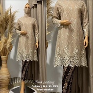 RR Kebaya/Kebaya modern/stelan/rok plisket/stelan tunik tile mutiara terbaru harga promo//Set Kebaya