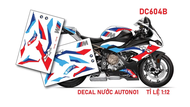 DECAL NƯỚC TEM TRÙM ĐỘ BMW S1000RR 1:12 AUTONO DC604