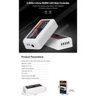 LGIDTECH FUT038 Miboxer 4-Zone Controller Receiver Box DC 12-24V for RGBW LED Strip Light,Smartphone