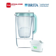 Brita Purify Water Filter Glass Jug 2.5L For Family & Office FREE 1x Filter Cartridge [Model: 105352