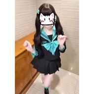 KEMEJA High qualityWanita JK Short-sleeved shirt uniform, long-sleeved shirt uniform, sailor uniform