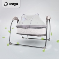 【Ready Stock】Prego Breezy Baby Swing Electric Auto Cradle Newborn Foldable Bluetooth Buaian Elektrik Ayunan 宝宝婴儿电动摇篮床