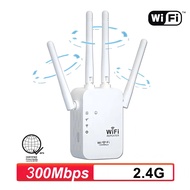 New 4Antenna Wifi Repeater 400Mbps Fast Speed WiFi Range Extender 2.4G High Speed Wireless Signal EX