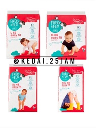 [t1] Disposable Diapers : Tesco Fred &amp; Flo Easy Fit Baby Diaper Pants